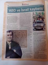 Cumhuriyet Strateji Gazetesi-6 Şubat 2006 - Sayı 84 - Filistin Yaser Arafat'tan Sonra Tufan - ABD Ve İsrail Kaybetti - Recep Tayyip Erdoğan - Yahudiler 2500 Yıldır Göçüyor