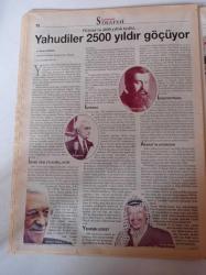 Cumhuriyet Strateji Gazetesi-6 Şubat 2006 - Sayı 84 - Filistin Yaser Arafat'tan Sonra Tufan - ABD Ve İsrail Kaybetti - Recep Tayyip Erdoğan - Yahudiler 2500 Yıldır Göçüyor