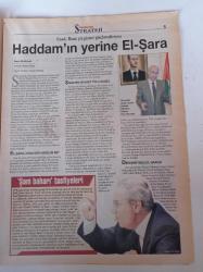 Cumhuriyet Strateji Gazetesi- 27 Şubat 2006 - Sayı 87 -  Beşar Esad Fotoğrafı - Esad'ın Hedefi Hedefin Dışına Çıkmak - Suriye Kürtlerle Barışıyor - Rus Donanması Yeniden Akdeniz'de- Renkli Devrim Geri Tepti - Haddam'ın Yerine El Şara