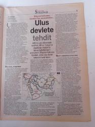Cumhuriyet Strateji Gazetesi- 27 Kasım 2006 - Sayı 126 - Fırat Ve Dicle AB BM Gündeminde Türkiye'ye Su Kuşatması - Hedef Kıbrıs'taki Türk Askeri - Papa Türklerle Sorunlu - Yüzyılın Enerji Kaynağı Bor