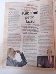 Cumhuriyet Strateji Gazetesi- 27 Kasım 2006 - Sayı 126 - Fırat Ve Dicle AB BM Gündeminde Türkiye'ye Su Kuşatması - Hedef Kıbrıs'taki Türk Askeri - Papa Türklerle Sorunlu - Yüzyılın Enerji Kaynağı Bor