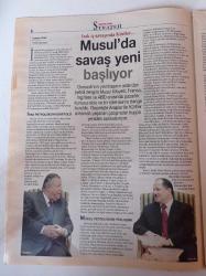 Cumhuriyet Strateji Gazetesi-20 Kasım 2006 - Sayı 125 -Recep Tayyip Erdoğan Fotoğrafı - Türkiye AB İlişkilerinde Duraklama Devri - Ali Babacan - Ekonomide Teslimiyetçilik Yayılıyor - Kıbrıs'ta Toprak Devri Tartışılıyor - Musul