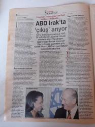Cumhuriyet Strateji Gazetesi-20 Kasım 2006 - Sayı 125 -Recep Tayyip Erdoğan Fotoğrafı - Türkiye AB İlişkilerinde Duraklama Devri - Ali Babacan - Ekonomide Teslimiyetçilik Yayılıyor - Kıbrıs'ta Toprak Devri Tartışılıyor - Musul