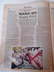 Cumhuriyet Strateji Gazetesi- 13 Kasım 2006 - Sayı 124 - Kuzey Kore Nükleer Kaosun Görünen Ucu - Abhazya Üzerinden Küresel Mücadele - ABD'nin Günahları - İsrail Hükümeti Zorda