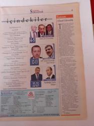 Cumhuriyet Strateji Gazetesi- 16 Temmuz 2007 - AKP Ulusal Çıkarları Gözetmedi - Angela Merkel - Sarkozy - Abdullah Gül - Recep Tayyip Erdoğan - Mehmet Ali Talat - Mesud Barzani