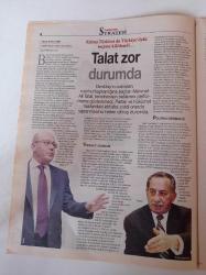 Cumhuriyet Strateji Gazetesi- 16 Temmuz 2007 - AKP Ulusal Çıkarları Gözetmedi - Angela Merkel - Sarkozy - Abdullah Gül - Recep Tayyip Erdoğan - Mehmet Ali Talat - Mesud Barzani