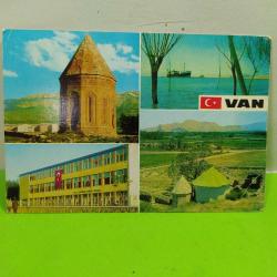 KRT96----1972 PARÇALI VAN KARTPOSTALI