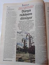 Cumhuriyet Strateji - 13 Ağustos 2007 - Sayı 163 - Irak Bölgesel Parçalama Modeli - Dünya Nükleere Dönüyor - Kafkasya Silahlanıyor - Siyasal İslam'ın Yükselişi - Kerkük Bölgesel Parçalanma Modeli