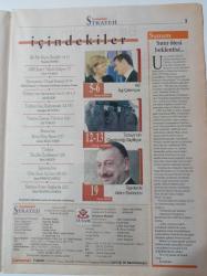 Cumhuriyet Strateji Gazetesi-19 Kasım 2007 - Sayı 177 - George Bush Ve Recep Tayyip Erdoğan Fotoğrafı - Türkiye'nin Terörle Mücadele Krizi - ABD İran'ı Tehdit Ediyor - Bosna'nın Krizi Hep Hazır - İlham Aliyev