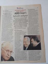 Cumhuriyet Strateji Gazetesi-19 Kasım 2007 - Sayı 177 - George Bush Ve Recep Tayyip Erdoğan Fotoğrafı - Türkiye'nin Terörle Mücadele Krizi - ABD İran'ı Tehdit Ediyor - Bosna'nın Krizi Hep Hazır - İlham Aliyev