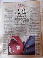 Cumhuriyet Strateji Gazetesi-1 Ocak 2007 - Sayı 131 - Orta Asya'da Ölümcül Değişim - AB İle İlişkilerde Sefalet - AB'de Üçlü Başkanlık Dönemi - Ahmedinecad Ekonomiyi Düzeltmedi
