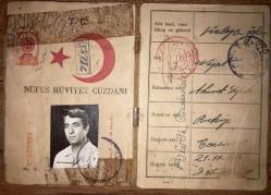Nüfus Hüviyet Cüzdanı 1939 Ankara