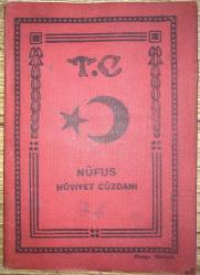 Nüfus Hüviyet Cüzdanı 1931 Bilecik Osmaneli
