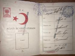 Nüfus Hüviyet Cüzdanı 1931 Bilecik Osmaneli