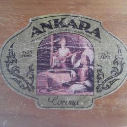 Tekel Ankara ahşap puro kutusu ve Cibali Sigara fabrikasi Karton puro kutusu