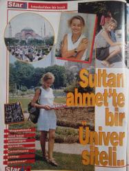 Star Dergisi- 26 Temmuz 1992- Mete Akyol- İstanbul'dan bir kesit- Bir insan bir hayat- Ali Rıza Kardüz- Evrenin sırları- Resneli Niyazi Bey