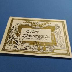 1940'LAR İLAÇ ŞİŞESİ ETİKETİ----EAU D'ALİBOURE