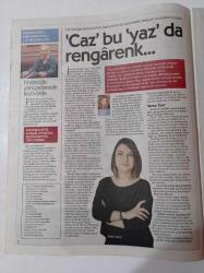 Cumhuriyet 22. İstanbul Caz Festivali Gazetesi -27 Haziran 15 Temmuz 2015 -Gece Gece İçiniz Caz Edecek - Marcus Miller İle Heyecanlı Ritimler - Su İdil - Edilenlerin Yanında Şiddete Karşı Bir Ses Joan Baez - Alışılmadık Bir Müzik Büyücüsü Tigran Hamasyan - Misyoner Bir Müzik Adamı Jools Holland