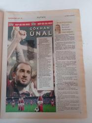 Cumhuriyet Spor Gazetesi - 28 Ekim 2008 - David Beckham Fotoğrafı - Futbolcu Mu Reklam Yıldızı Mı - Yükselen Değer UEFA - Fenerbahçe Basketbol Takımı - Dövüş Sanatıyla Kilo Ver