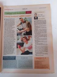 Cumhuriyet Spor Gazetesi - 23 Aralık 2008 - Sivas Yine Doludizgin - Fenerbahçe Ülker'in Dönüşü - Filede Devre Arası - Zirvenin Ortağı Çok - Süper Lig'in Raporu İlk Bölümün En'leri