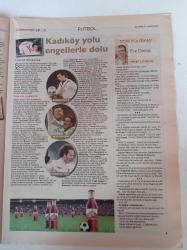 Cumhuriyet Spor Gazetesi - 16 Aralık 2008 - Tuncay Şanlı Ada'yı Sallıyor - UEFA'da Kadıköy Yolu Çok Uzun - Sivas'ta Futbol Devrimi - Bülent Uygun -Kaya Peker Avrupa'yı Hatırladık - Voleybol Liginin Değeri