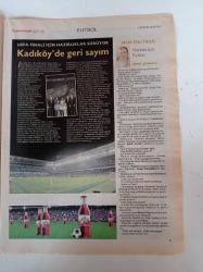 Cumhuriyet Spor Gazetesi - 9 Aralık 2008 -  George Best'in Yolunda -Engelleri El Ele Verip Aşıyoruz - Altın Çocuk Cristiano Ronaldo - Beşiktaş'ta Değişim Rüzgarı - Türk Telekomun Demir Çekiç'i