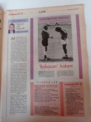 Cumhuriyet Spor Gazetesi - 19 Eylül 2006 - Yılmaz Vural Futbolcuda Bahis Oynar -  Hakem Doğan Babacan - Gemisini Terk Etmeyen Kaptan Del Pierro - Zenginler Kulübü - Uçan Kaleci Cihat Arman