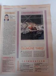 Cumhuriyet Spor Gazetesi - 12 Haziran 2007- Roberto Carlos Fotoğrafı - Fenerbahçe Kendini Aşıyor - Tugay Kerimoğlu Bütün Tabuları Yıkan Adam - Ralli'nin Dinç Dünyası - Sporama