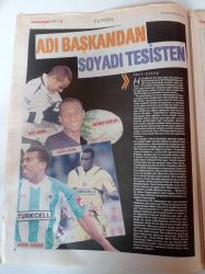 Cumhuriyet Spor Gazetesi - 21 Ağustos 2007 - Kaya Peker Önemli Olan Forma Aşkı - Bizim Parkta Dev Kapışma - Günah Keçisi Trabzonspor -  Golü Koklayan Adam Semih Şentürk - Atıcının Dostu Sponsor