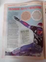 Cumhuriyet Spor Gazetesi - 5 Şubat 2008 - Türkiye Kazanacak - Galatasaray'ın Işıltısı Işıl Alben - Gol Yok Keyif Çok -Erzurum 2011'i Ne Bekliyor - Liverpool Artık Yalnız Yürüyecek