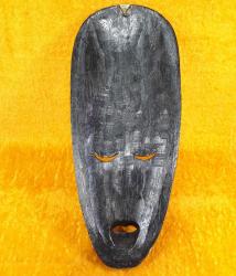 VINTAGE EL YAPIMI AFRİKA MASK BOY 32 cm
