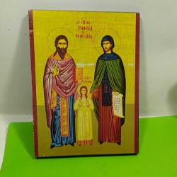 K133-----YUNAN AHŞAP İKONA