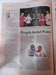 Cumhuriyet Spor Gazetesi - 17 Haziran 2008 - Euro 2008 - Bunun İçin Doğdunuz - A Milli Takım - Ömer Aşık - Oğuz Savaş - Semih Erden - Viyana'da Türk Valsi - Nihat Kahveci