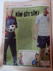 Cumhuriyet Spor Gazetesi - 17 Haziran 2008 - Euro 2008 - Bunun İçin Doğdunuz - A Milli Takım - Ömer Aşık - Oğuz Savaş - Semih Erden - Viyana'da Türk Valsi - Nihat Kahveci