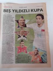Cumhuriyet Spor Gazetesi - 17 Haziran 2008 - Euro 2008 - Bunun İçin Doğdunuz - A Milli Takım - Ömer Aşık - Oğuz Savaş - Semih Erden - Viyana'da Türk Valsi - Nihat Kahveci
