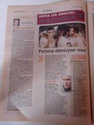 Cumhuriyet Spor Gazetesi - 19  Ağustos 2008 - 51 Yıllık Dost - İnsan Üstü Yüzücü - Sinan Güler Beni İzlemeye Devam Edin - Micheal Phelps İnsan Üstü Bir Yüzücü - 2008 2009 Turkcell Süper Lig Fikstürü - Semih Şentürk