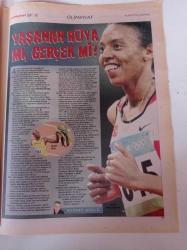 Cumhuriyet Spor Gazetesi - 19  Ağustos 2008 - 51 Yıllık Dost - İnsan Üstü Yüzücü - Sinan Güler Beni İzlemeye Devam Edin - Micheal Phelps İnsan Üstü Bir Yüzücü - 2008 2009 Turkcell Süper Lig Fikstürü - Semih Şentürk