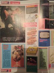 Star Dergisi- 19 Ocak 1992- Tony Curtis- Liza Minelli- Ahmet Mithat Efendi- Mete Akyol- John Galliano- Michael Parkes- Son İnka Prensi evlendi- Ahmet Mithat