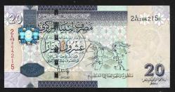 ** LİBYA ( 20 * DİNARS ) 2009 - ÇİL