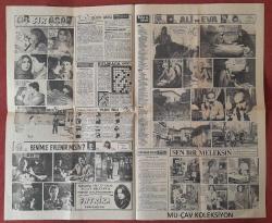 Saklambaç Gazetesi 18 Aralık 1981 Berhan Şimşek,Seçme sinemalar ve filmler,Nazan Saatçi 1978 Yılında Avrupa Üçüncüsü Oldu,13 Ülkenin Çocukları Aynı Çatı Altında Toplandı, Sır-Benimle Evlenir Misin?-Ali ve Eva- Sen Bir Meleksin Fotoromanları