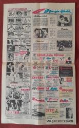 Saklambaç Gazetesi 18 Aralık 1981 Berhan Şimşek,Seçme sinemalar ve filmler,Nazan Saatçi 1978 Yılında Avrupa Üçüncüsü Oldu,13 Ülkenin Çocukları Aynı Çatı Altında Toplandı, Sır-Benimle Evlenir Misin?-Ali ve Eva- Sen Bir Meleksin Fotoromanları