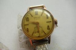 nacar 17 rubis ALTIN KAPLAMA   KOL SAATİ  DETAYLAR RESIMLERDE  (YENİ RAF KUTU