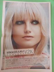 Vakkorama Kasım Aralık 2005 New York İstanbul da Abdi İpekçi caddesi nde moda kadın