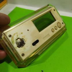 K119---TAYVAN ÜRETİMİ SAUDİ CABLE COMPANY PROMOSYONU DİGİTAL SAAT--ÇALIŞMIYOR PİL KAPAĞI YOK