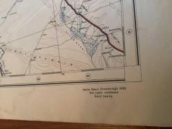 MUSUL HARİTASI - BEZ - HARİTA UMUM MÜDÜRLÜĞÜ 1936