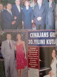 Alem Magazin Dergi 26 temmuz 2000 Cenajans Grey,Selin Denizli,Eda Aşık,Zeynep Özal,İzzet Çapa,Tolga Sezgin,Üzeyir Gatih,İbrahim polat,Sibel Kutman,Lale özdemur,Tülay özmen,Denet Şener,Raif Dinçkök,Melda Kamhi şallı Üstünkaya,İpek Aydın,