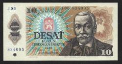 ** ÇEKOSLAVAKYA ( 10 * KORUN ) 1986 - ÇİL