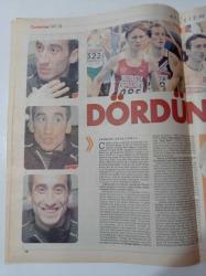 Cumhuriyet Spor Gazetesi -13 Mart 2007 - Halil Akkaş Fotoğrafı - Bülent Korkmaz Savaşçı - Müjdat Yetkiner Röportaj - Ronaldo - Hernan Crespo - Avrupalı Efes'e Ne Oldu