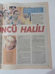 Cumhuriyet Spor Gazetesi -13 Mart 2007 - Halil Akkaş Fotoğrafı - Bülent Korkmaz Savaşçı - Müjdat Yetkiner Röportaj - Ronaldo - Hernan Crespo - Avrupalı Efes'e Ne Oldu