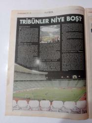 Cumhuriyet Spor Gazetesi - 6 Mart 2007 - Del Bosque ve Franc Ribery Fotoğrafı - Süper Lig Bu  Yükü Kaldırabilir Mi - Semih Saygıner- Çağla Büyükakçay - Çarşı Nükleere Karşı